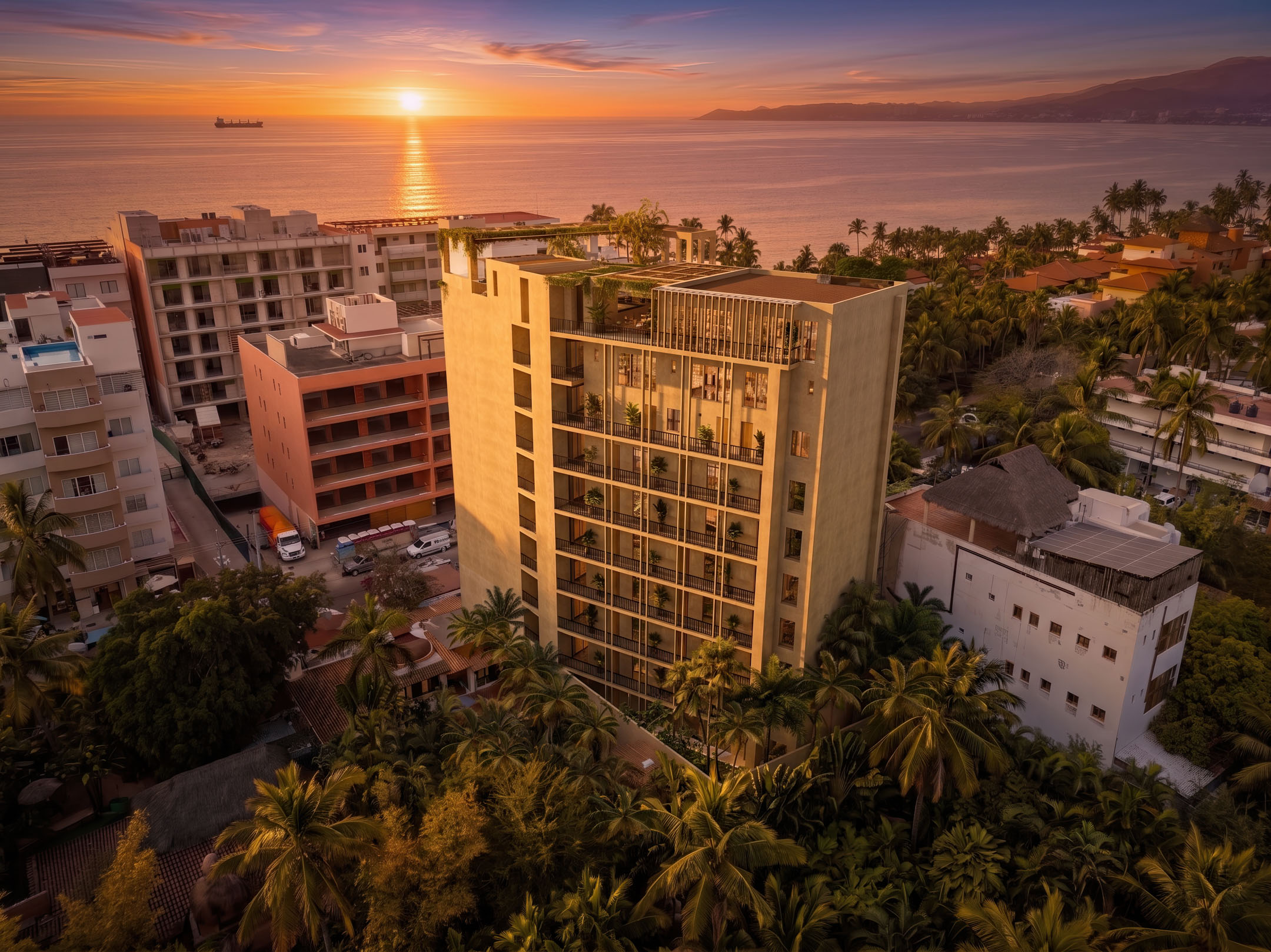 Alma Bucerías al atardecer