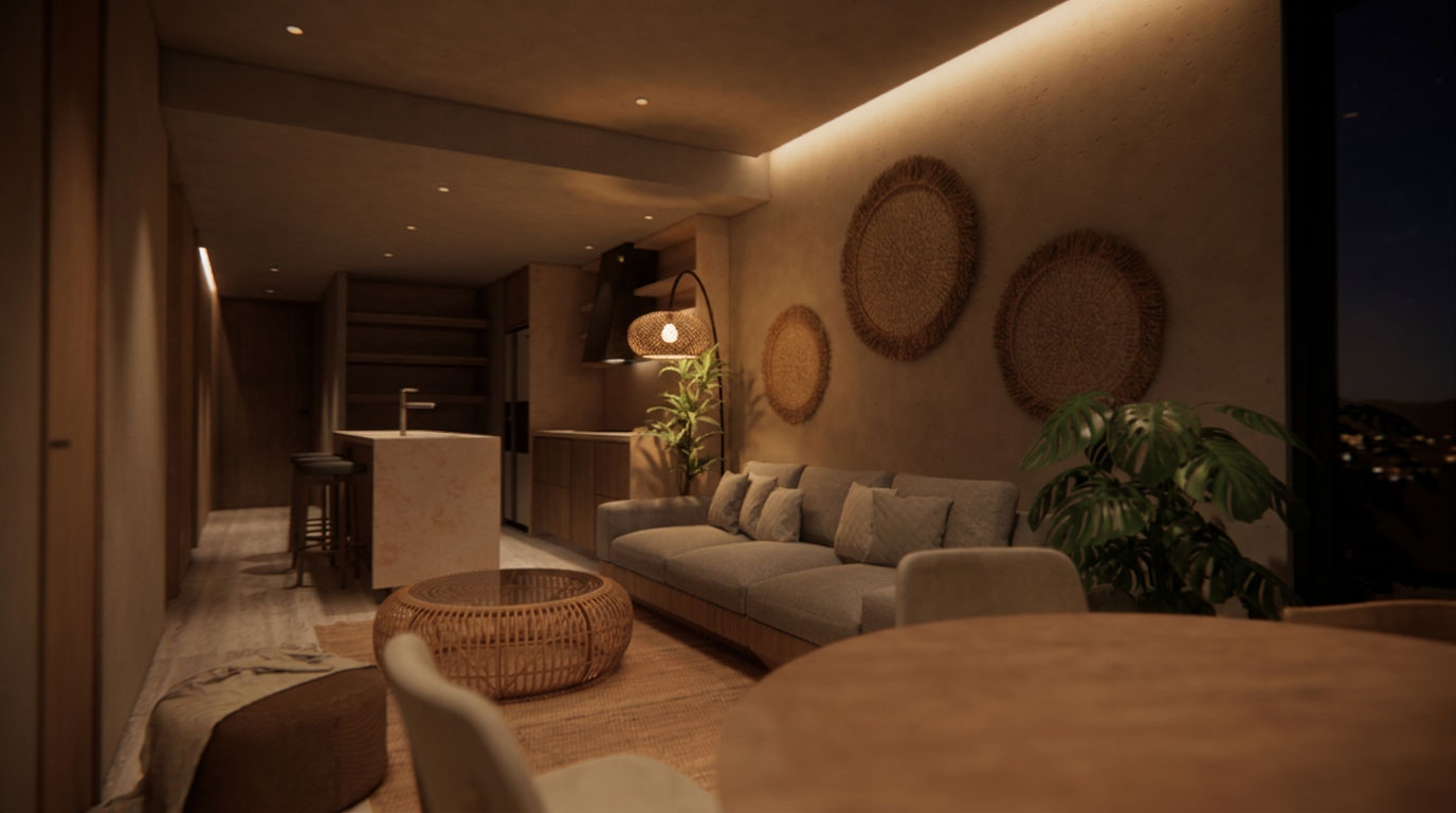 Comedor del penthouse