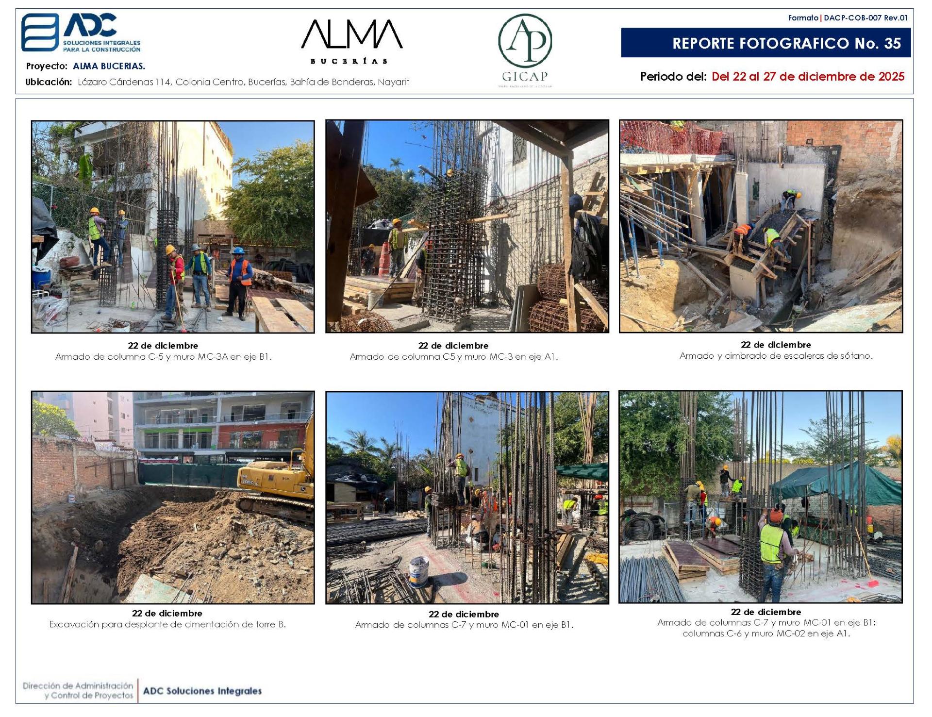 Avance de Obra ALMA Bucerías - Diciembre 2025