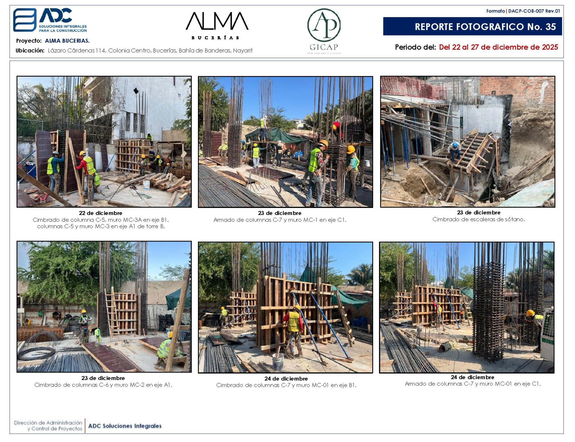 Avance de Obra ALMA Bucerías - Diciembre 2025