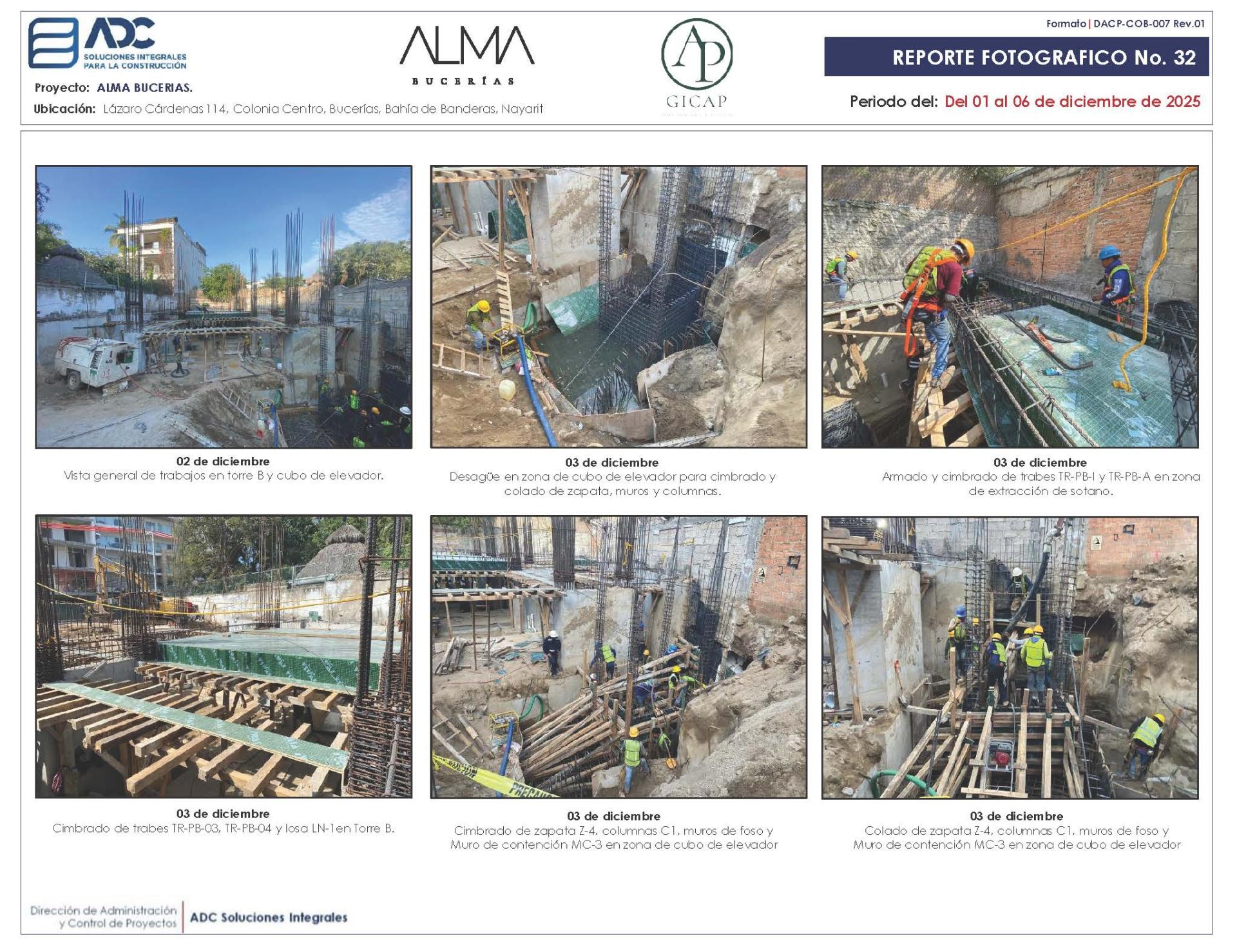 Avance de Obra ALMA Bucerías - Diciembre 2025