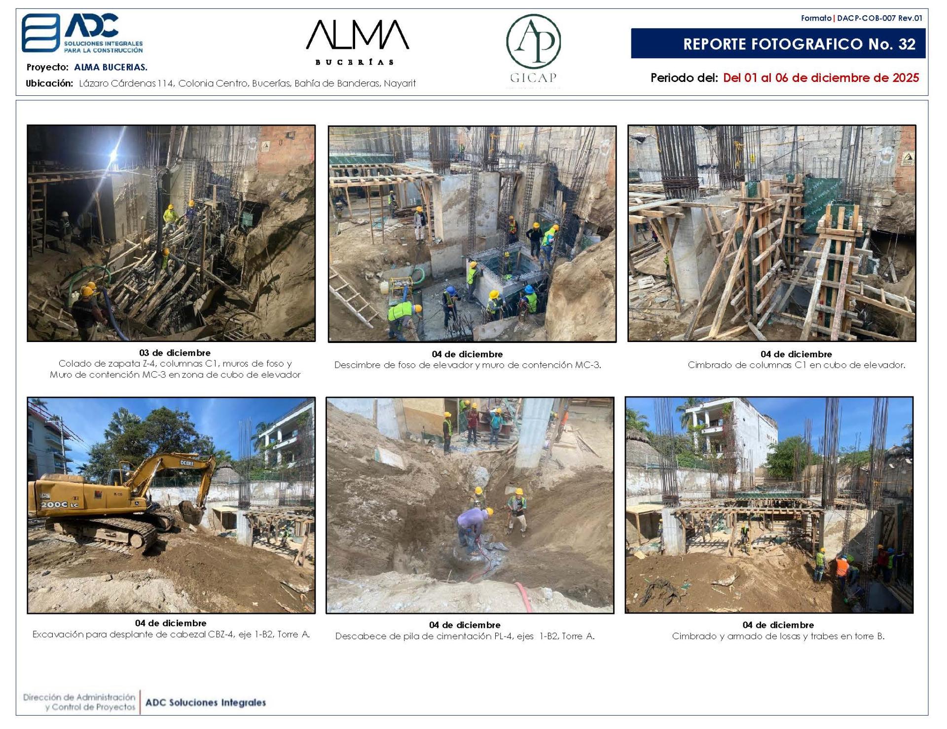 Avance de Obra ALMA Bucerías - Diciembre 2025