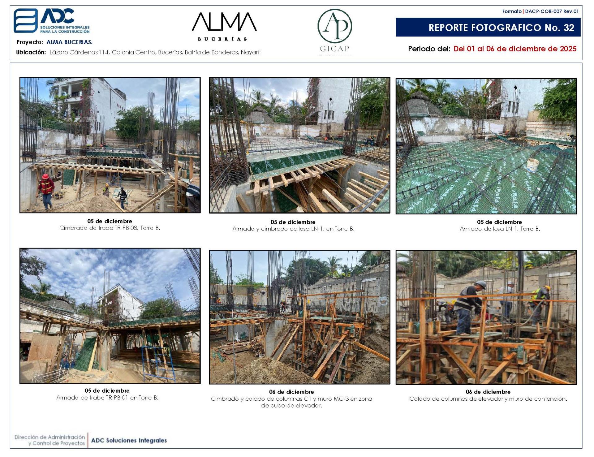 Avance de Obra ALMA Bucerías - Diciembre 2025
